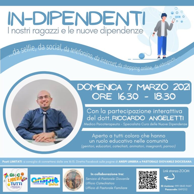 GIOVANI E DIPENDENZE, SE NE PARLA